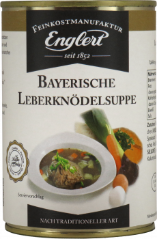 Bayerische Leberknödelsuppe, 390 ml / Dose